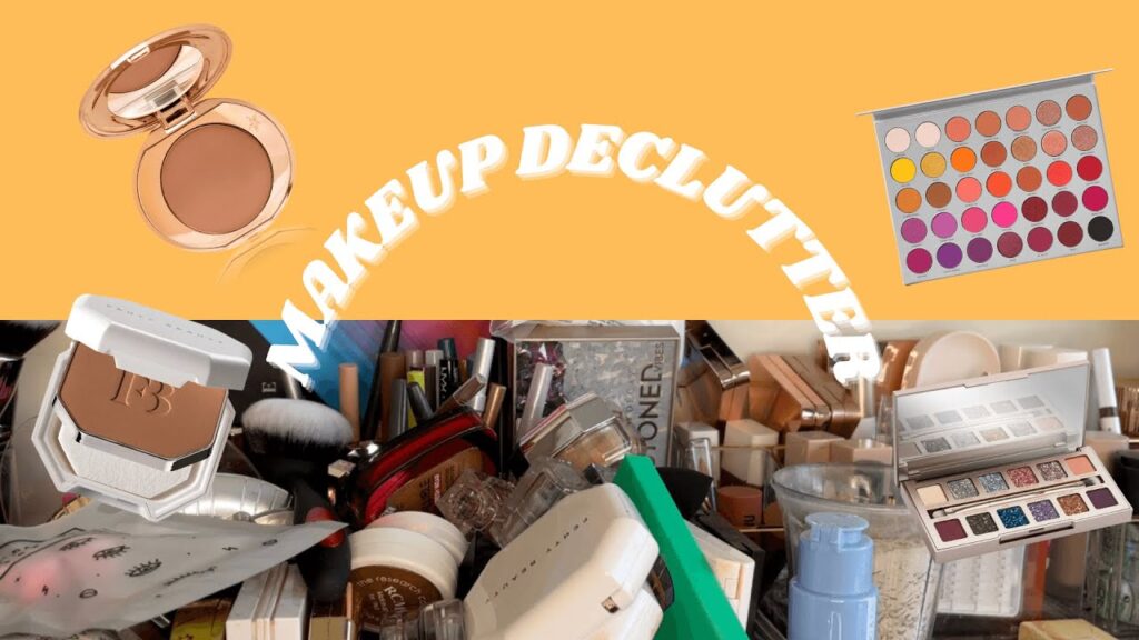 Makeup Declutter and Storage Discussion by Asha Imani