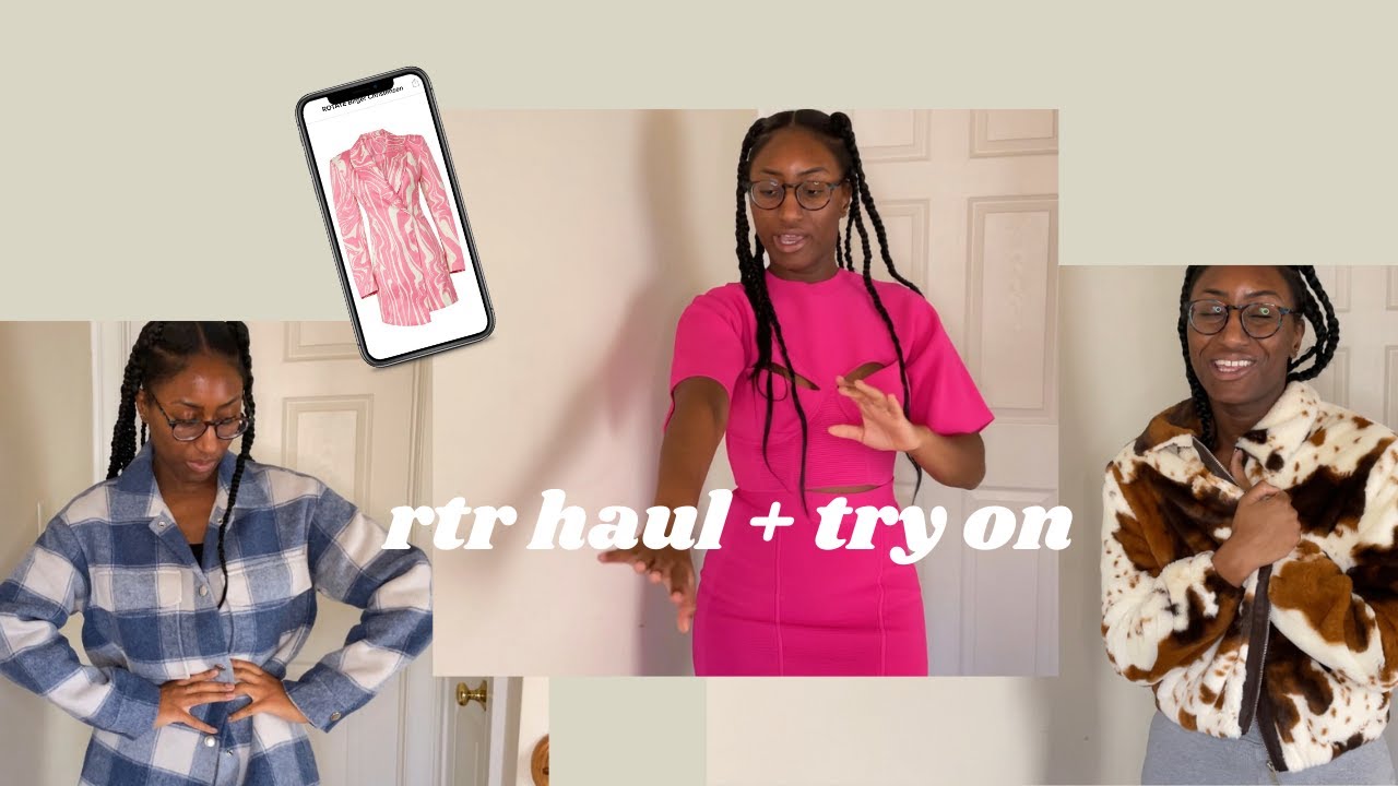 Rent The Runway Try On Haul ft. Herve Leger, Rails & More